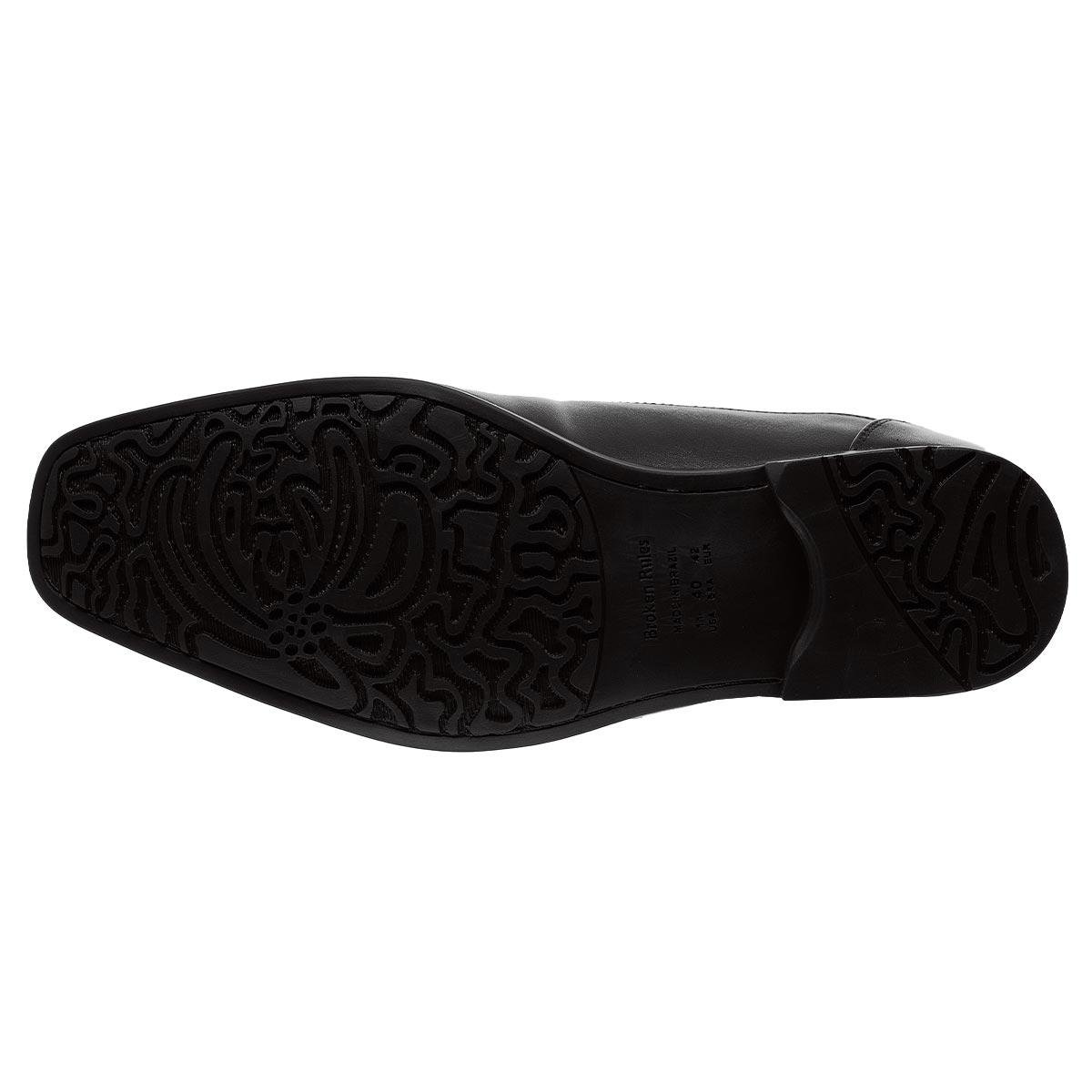 Sapato Social Masculino Broken Rules 87141 Marrom Marrom 4
