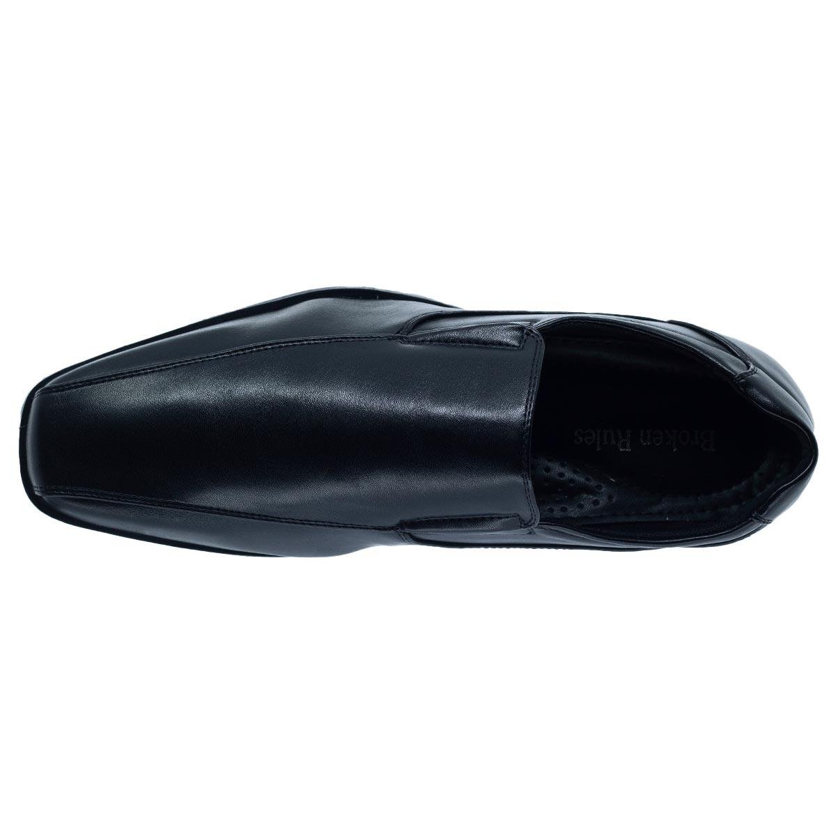 Sapato Social Masculino Broken Rules 87141 Preto Preto 3