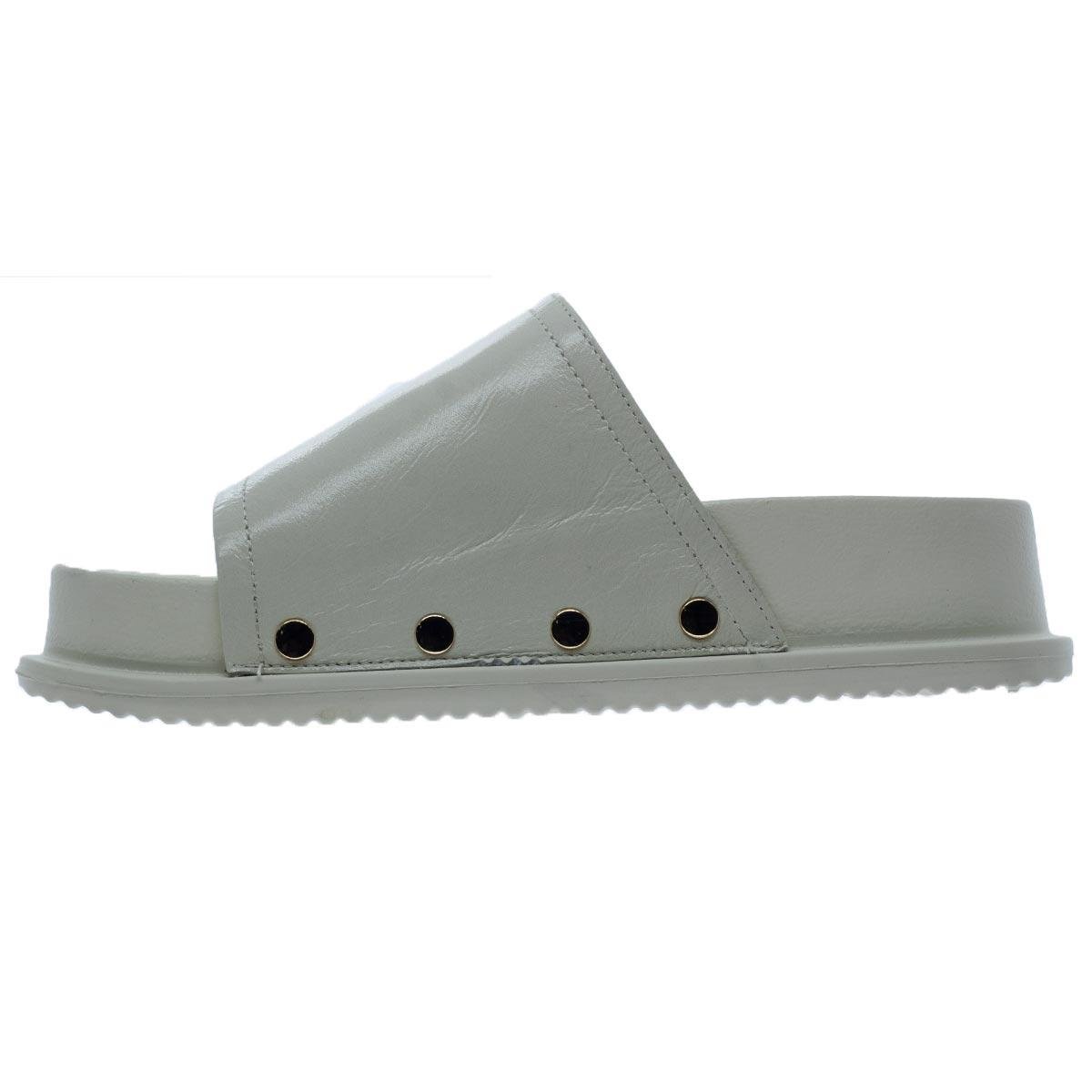 Tamanco Slide Feminino Santinelli 1550 Offwhite Off White 2
