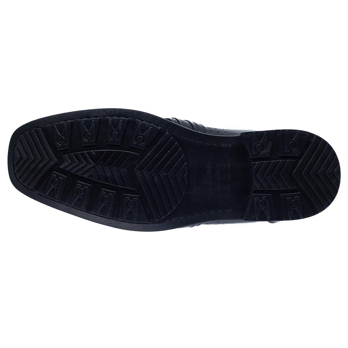 Sapato Social Masculino Broken Rules 87162 Preto Preto 4