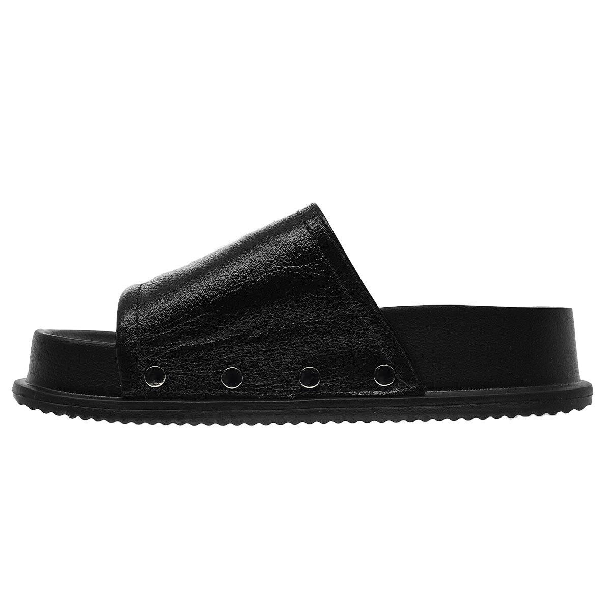 Tamanco Slide Feminino Santinelli 1550 Preto Preto 2