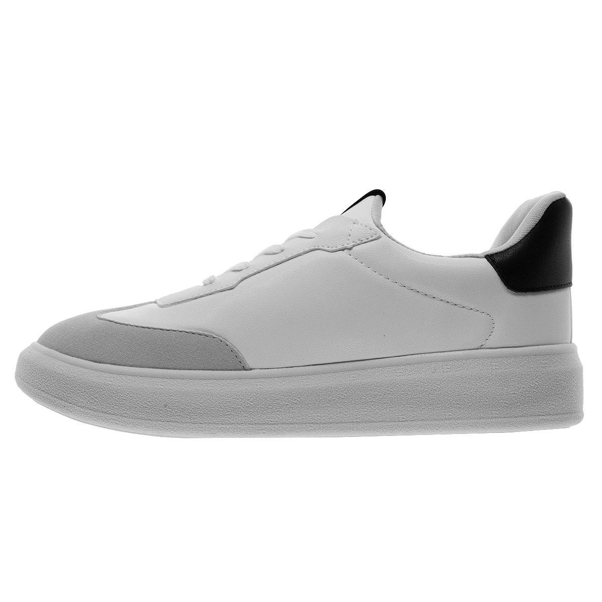 Tênis Casual Infantil Menino NovoPé 98001142 Branco Branco/Preto/Cinza 2