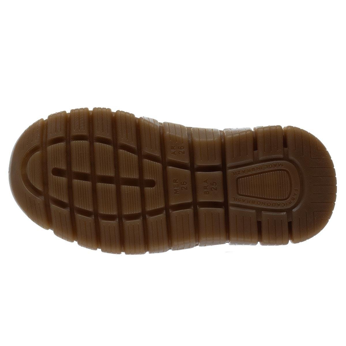 Tênis Casual Infantil Menino NovoPé 99001036 Marinho Marinho/Marrom 4