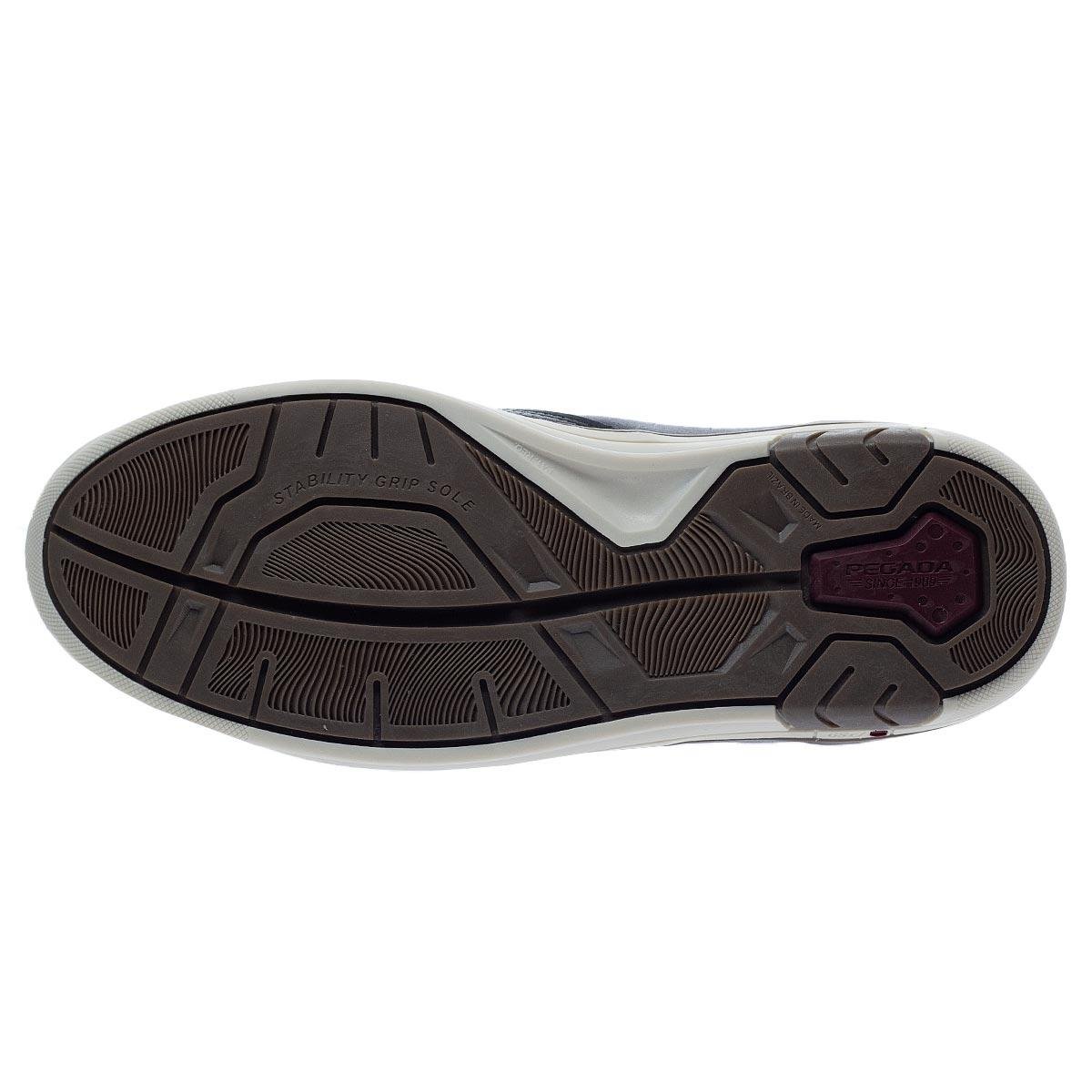 Sapatênis Masculino Slip On Pegada 119311 Couro Marrom Marrom 4