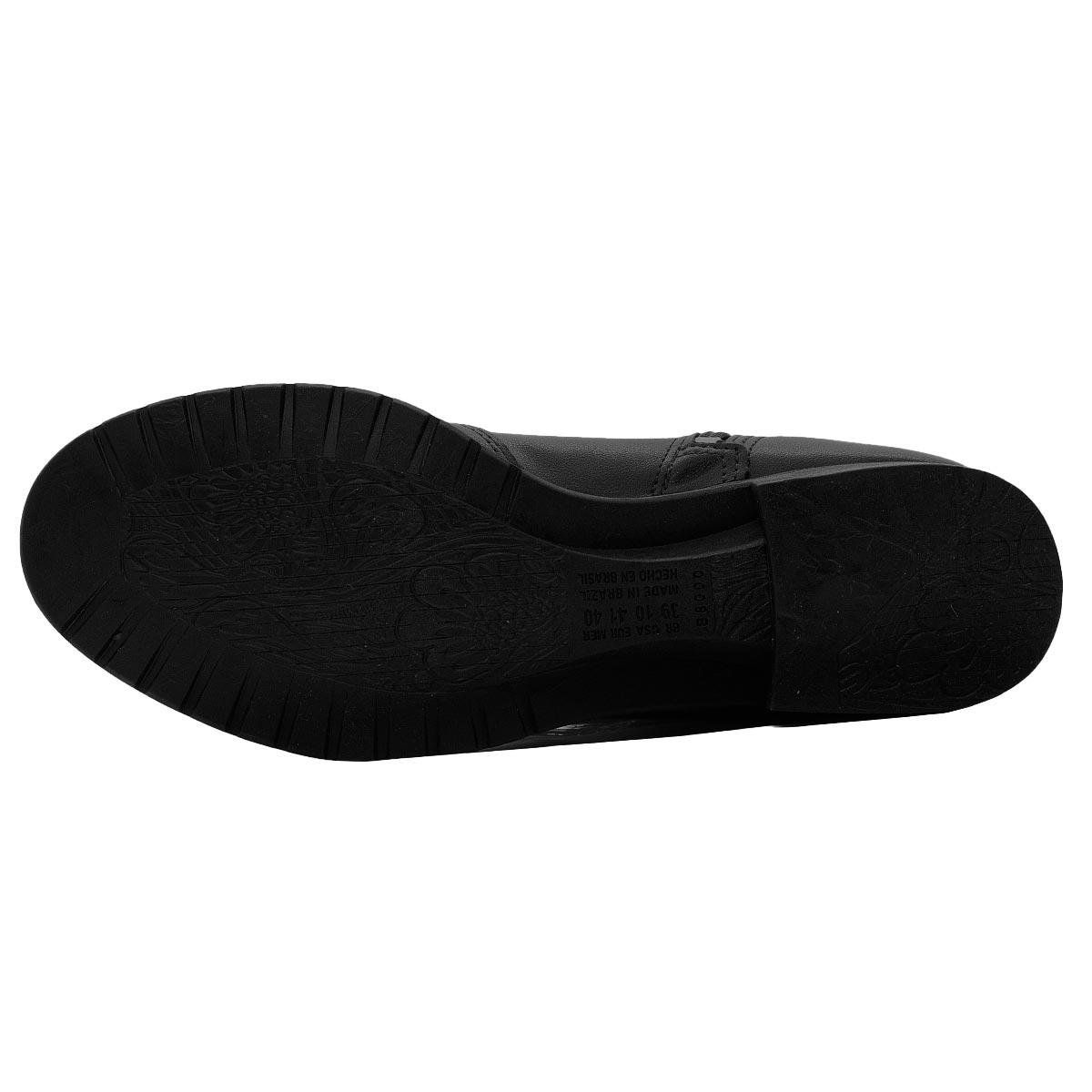 Bota Cano Longo Feminina Dakota D0641 Preto Preto 3