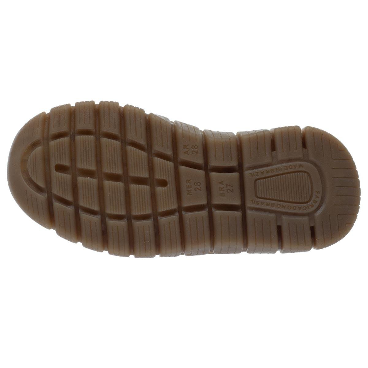 Tênis Casual Infantil Menino LED Novopé Soft 99001304 Bege Bege 4