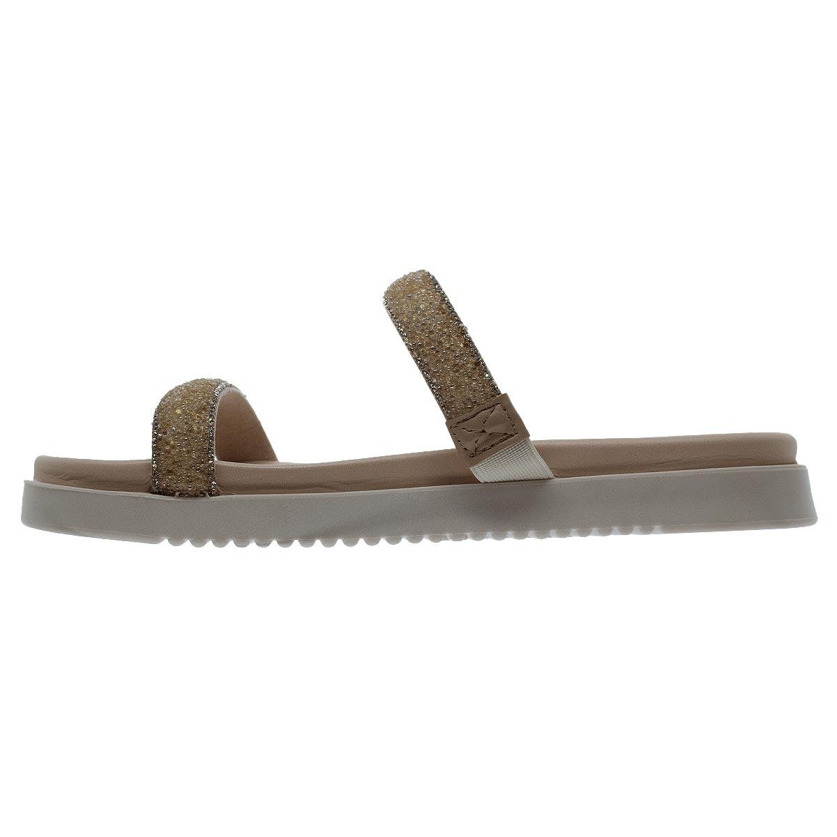 Tamanco Feminino Modare Ultraconforto 7178.116 Nude Dourado 2