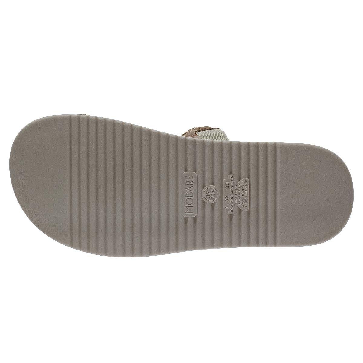 Tamanco Feminino Modare Ultraconforto 7178.116 Nude Dourado 4