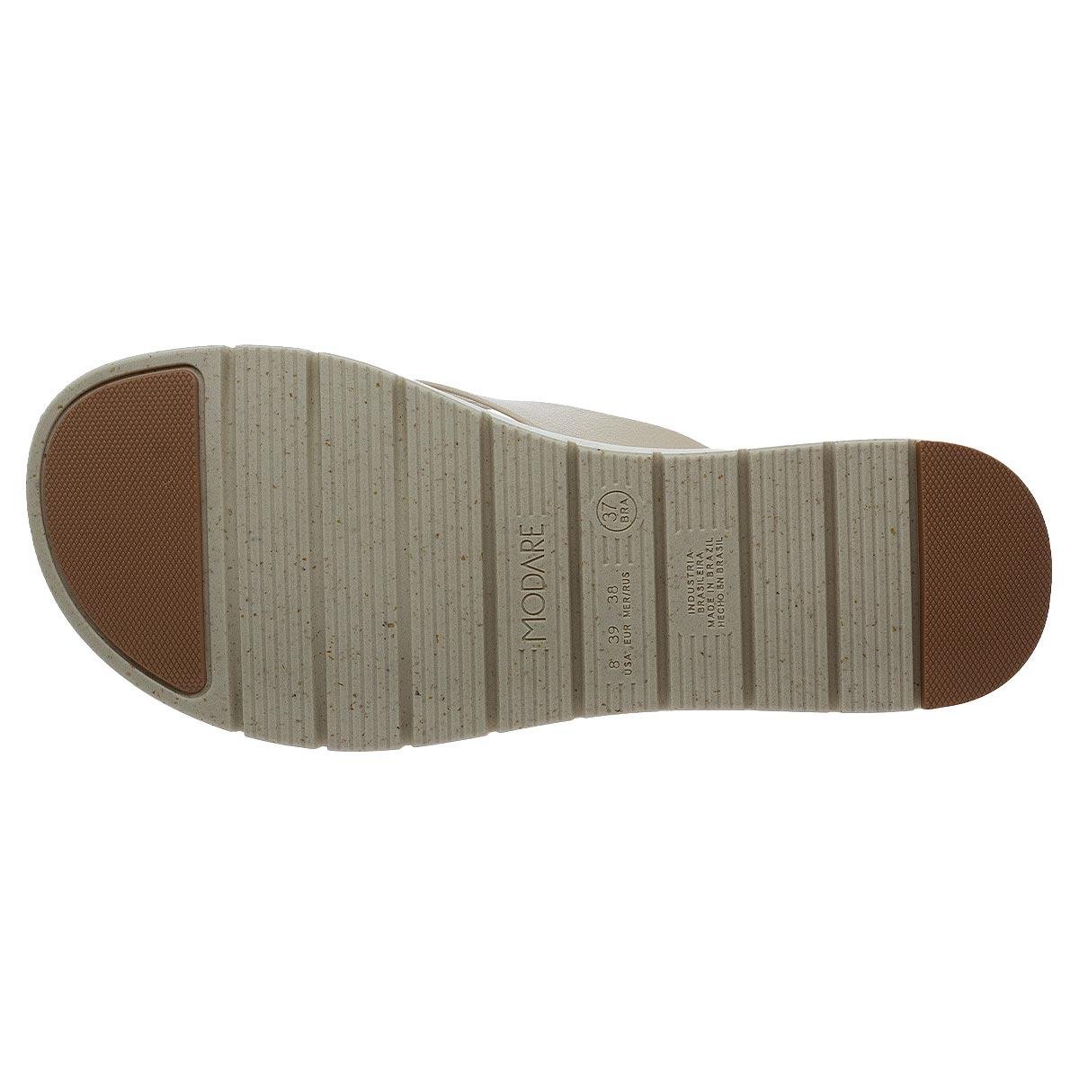 Tamanco Feminino Modare Ultraconforto 7162.217 Nude Creme 4