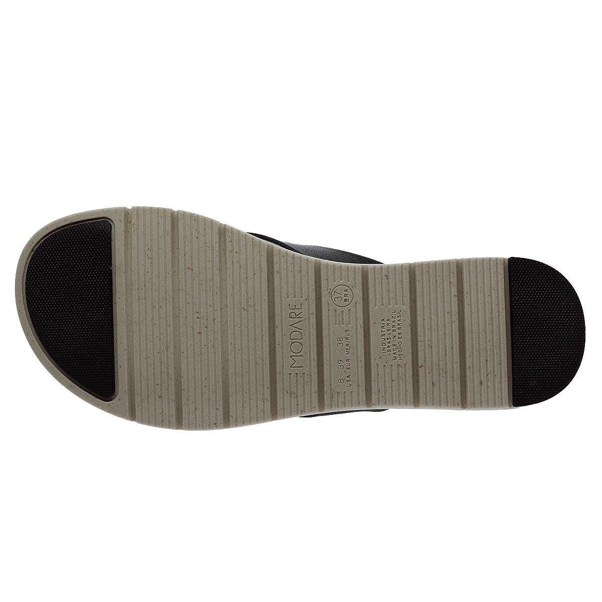 Tamanco Feminino Modare Ultraconforto 7162.217 Preto Preto 4