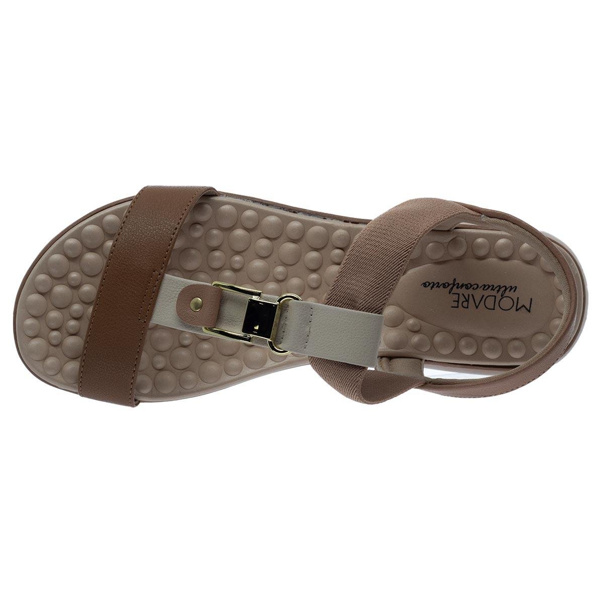 Sandália Feminino Modare Ultraconforto 7142.139 Camel Camel 3