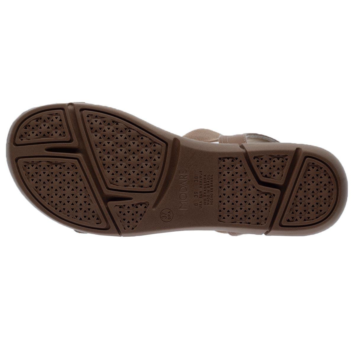 Sandália Feminino Modare Ultraconforto 7142.139 Camel Camel 4
