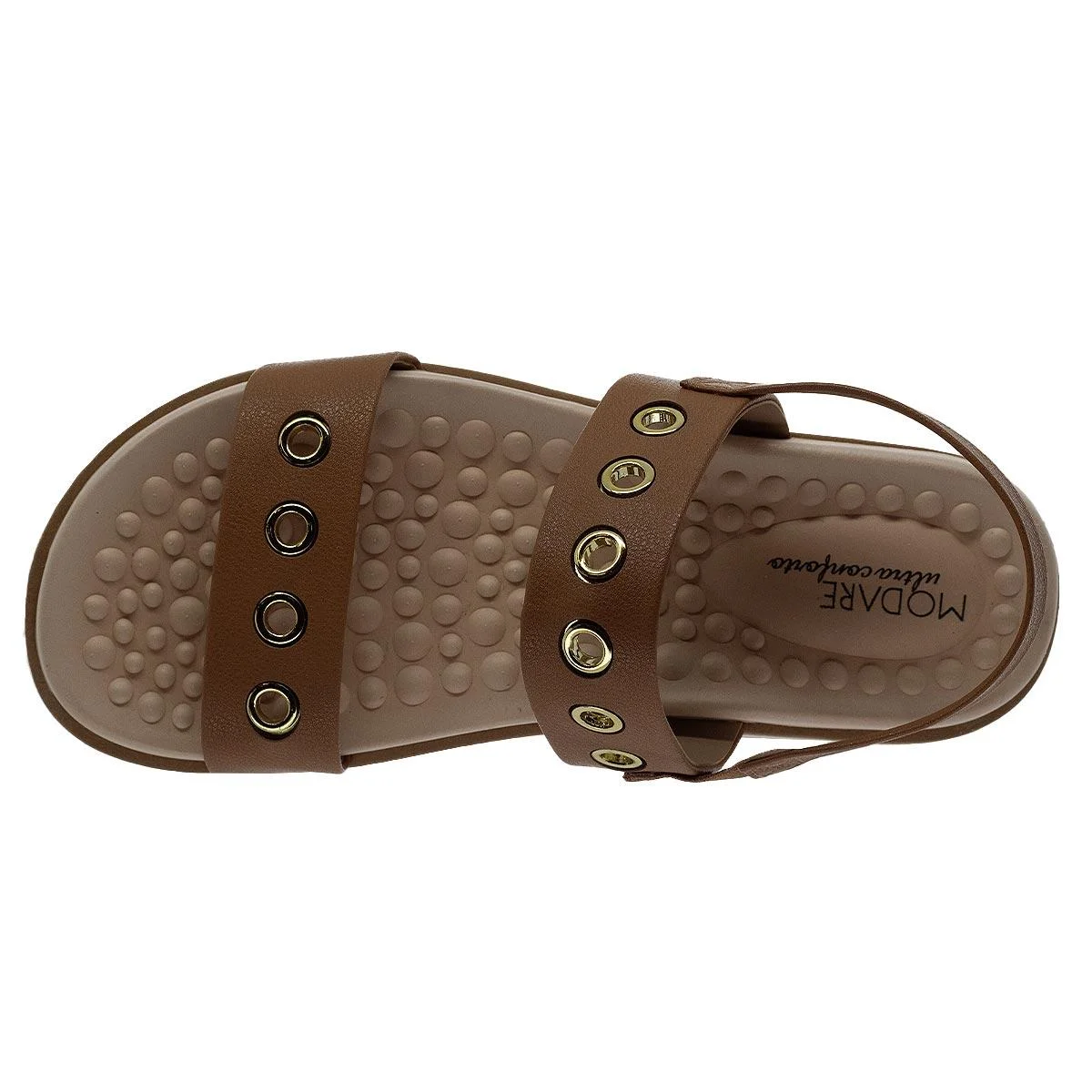 Sandália Papete Feminina Modare Ultraconforto 7178.123 Camel Camel 3