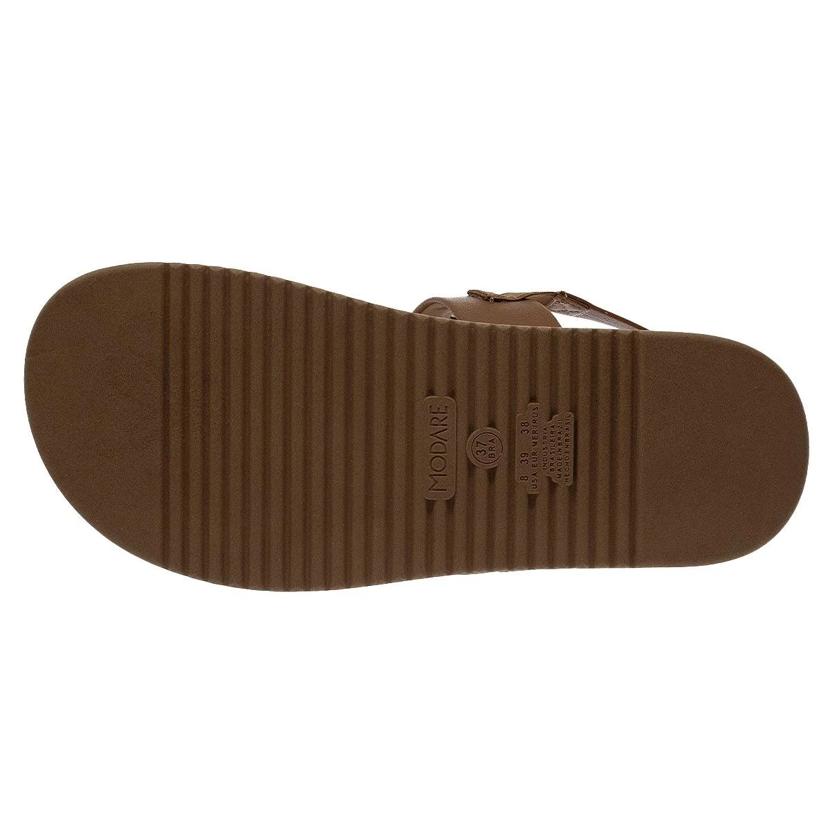 Sandália Papete Feminina Modare Ultraconforto 7178.123 Camel Camel 4