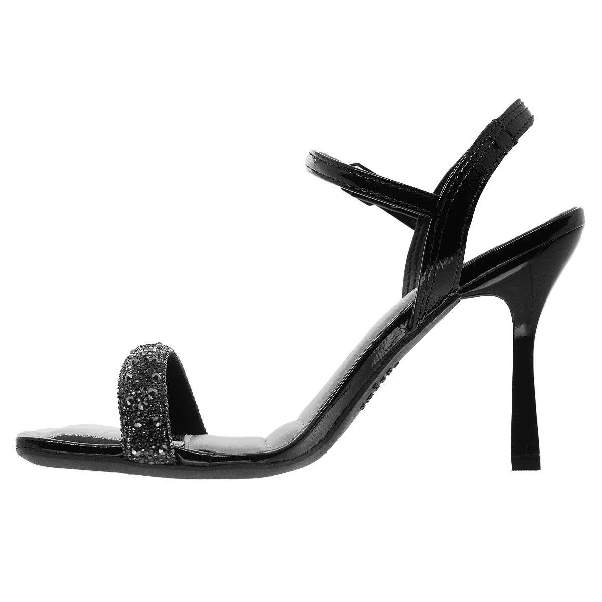 Sandalia Salto Fino Feminina Dakota Y8251 Preto Preto 2