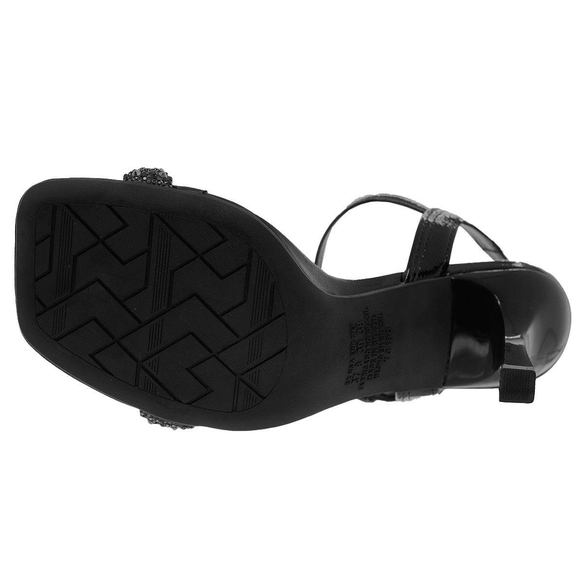 Sandalia Salto Fino Feminina Dakota Y8251 Preto Preto 4