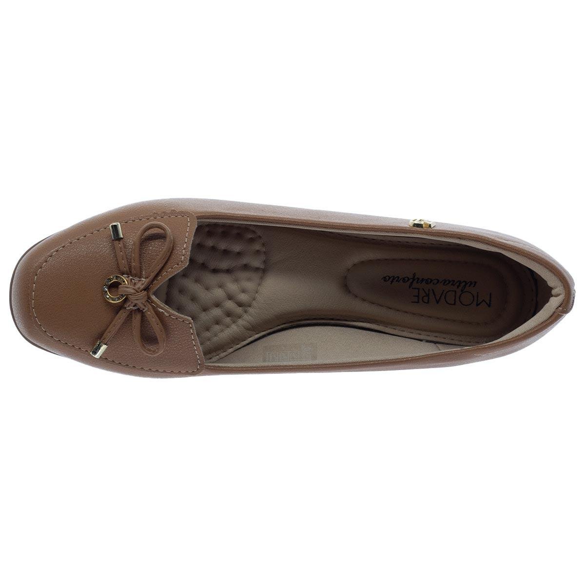 Mocassim Feminino Modare Ultraconforto 7016.461 Camel Camel 3