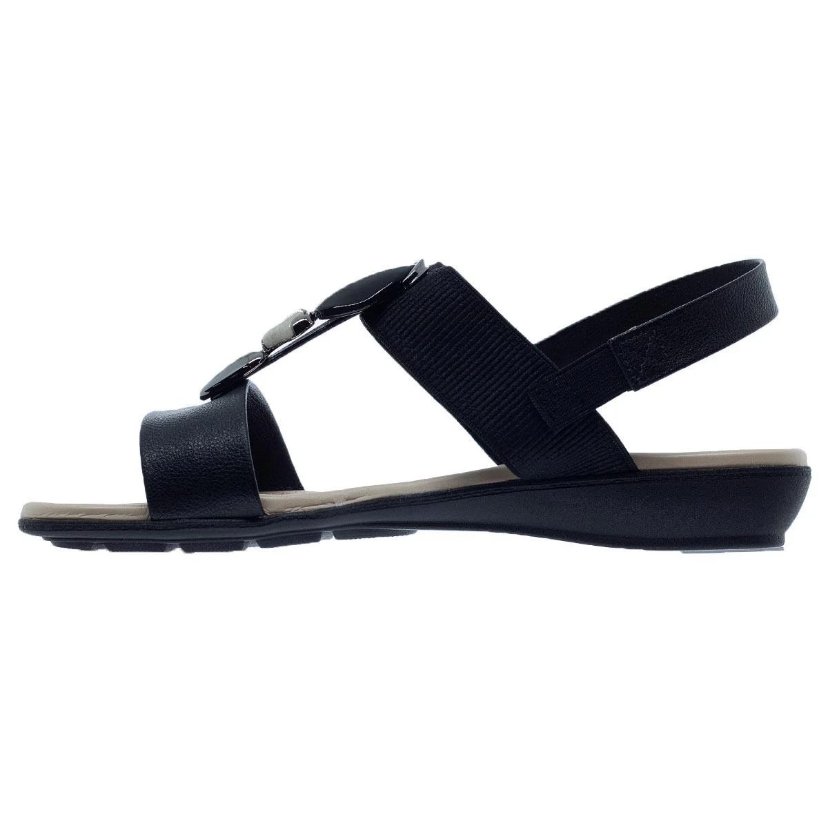 Sandália Modare Ultraconforto 7127.260 Preto Preto 2