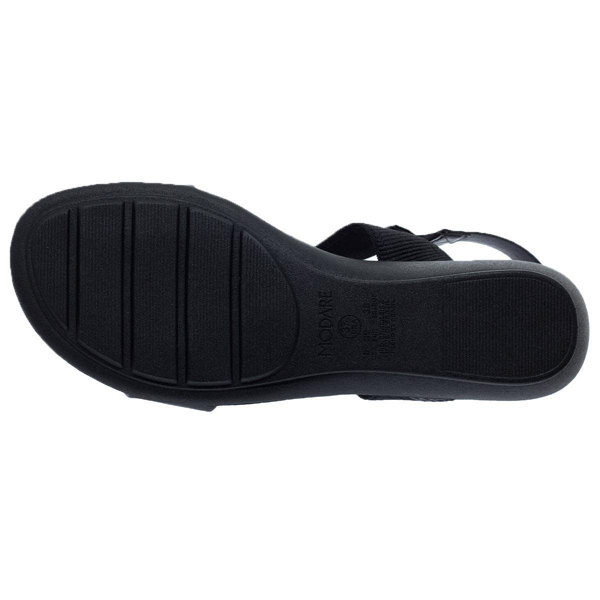 Sandália Modare Ultraconforto 7127.260 Preto Preto 4