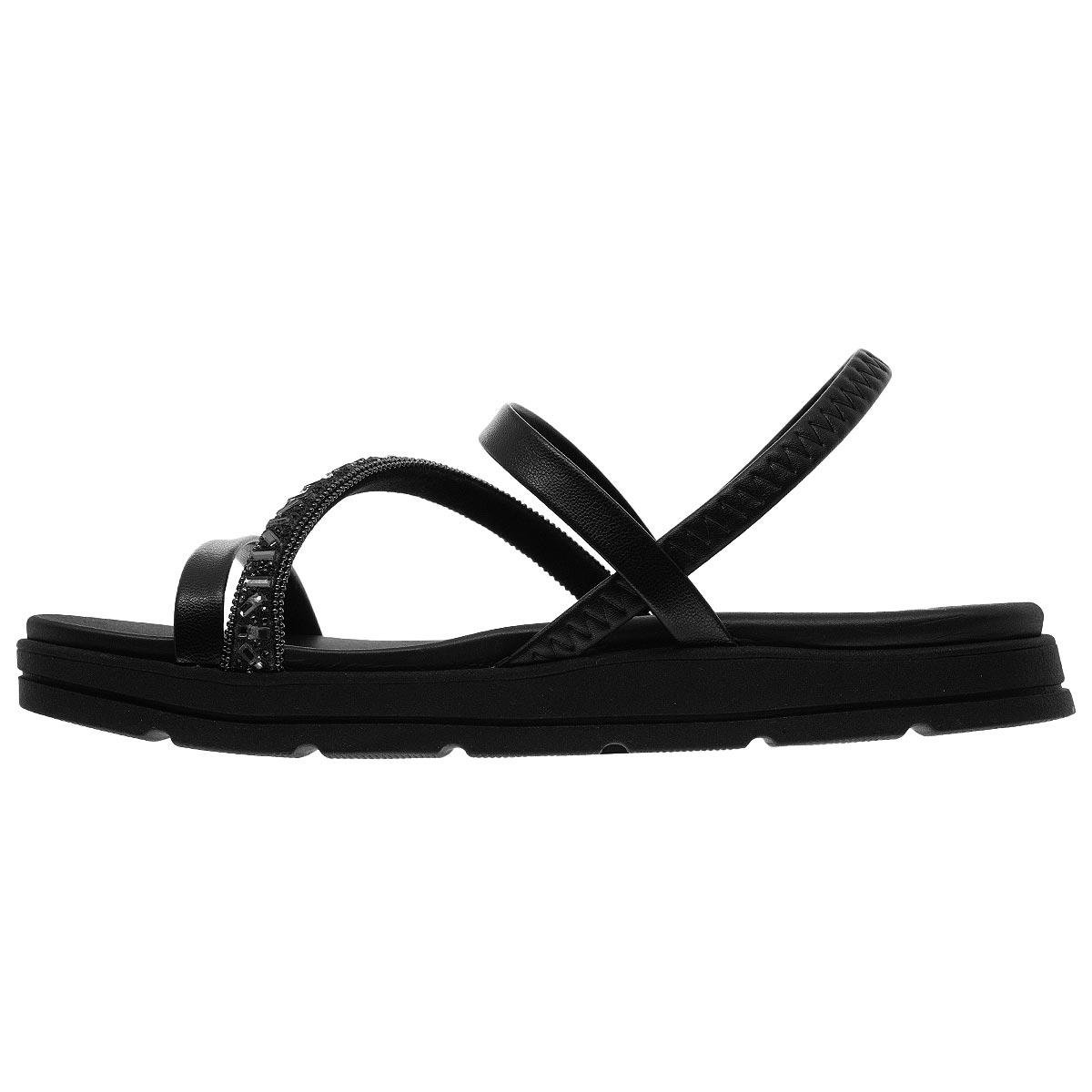 Sandália Papete Feminina Moleca 5490.104 Preto Preto 2