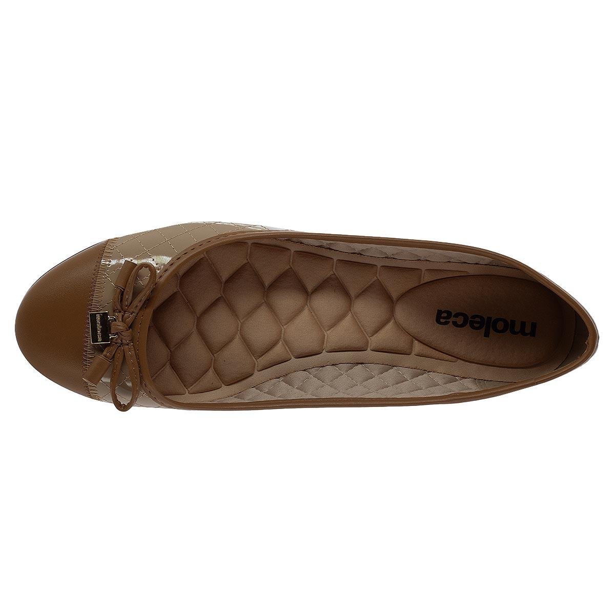 Sapatilha Feminino Moleca 5027.1407 Camel Camel 3