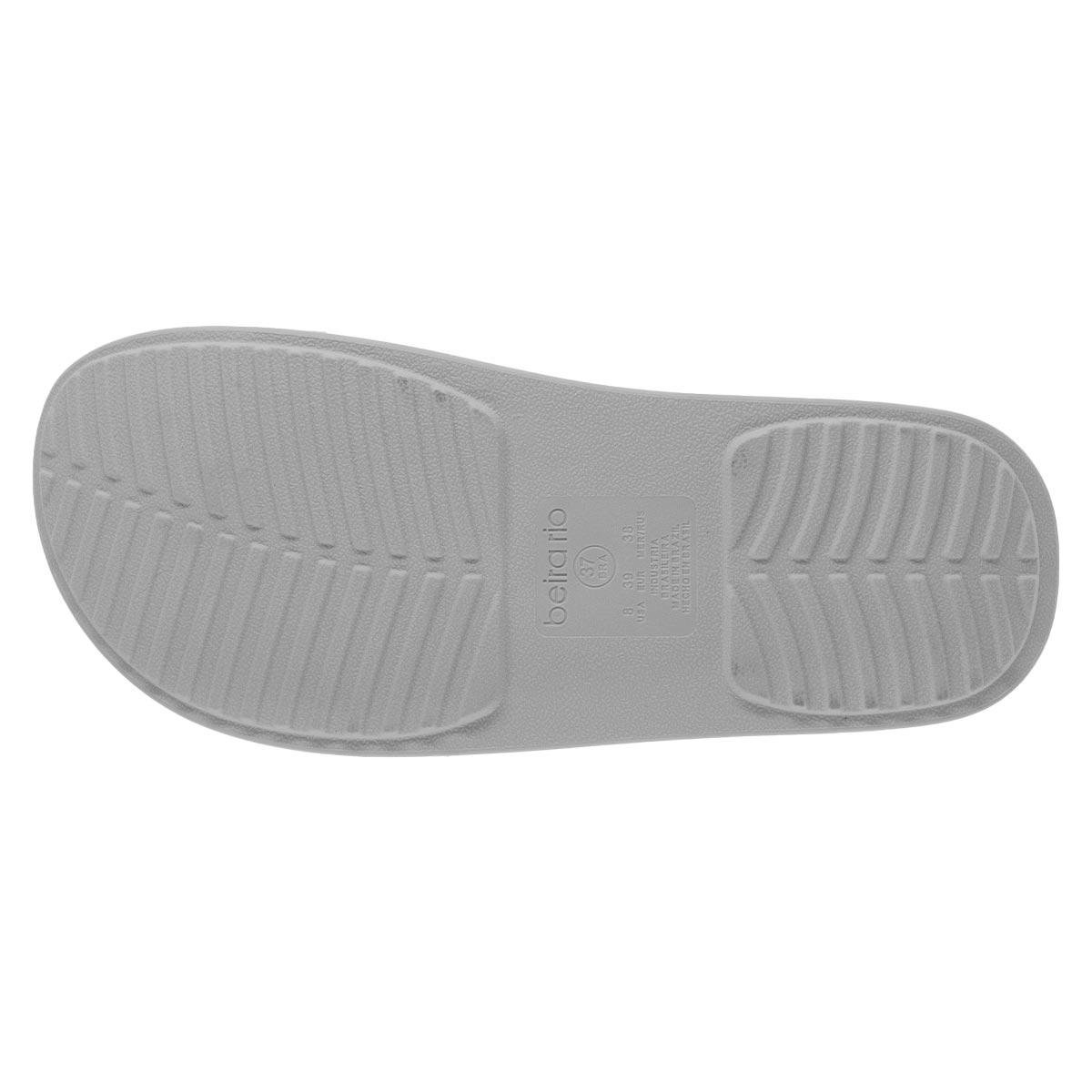 Tamanco Anabela Feminino Beira Rio 8542.101 Offwhite Cinza 4