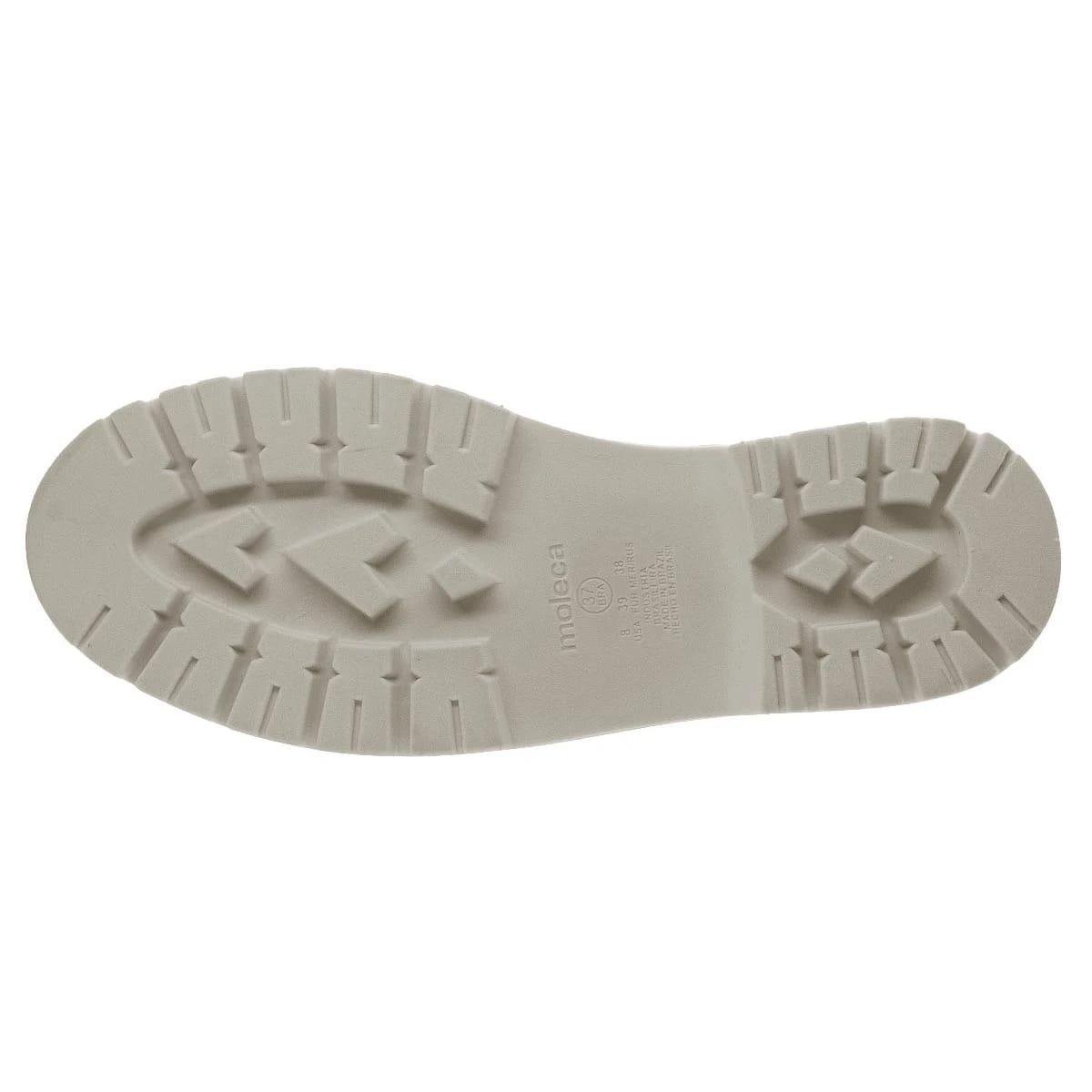 Sapato Mocassim Feminino Loafer Moleca 5775.105 Offwhite Off White 4