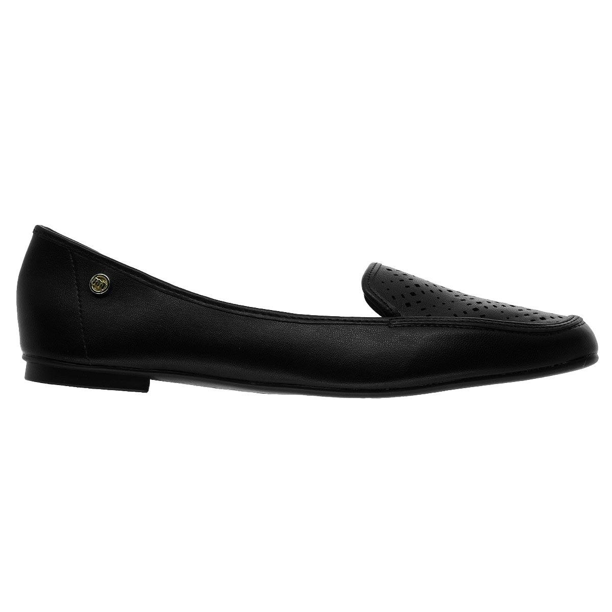 Sapato Mocassim Feminina Moleca 5737.208 Preto