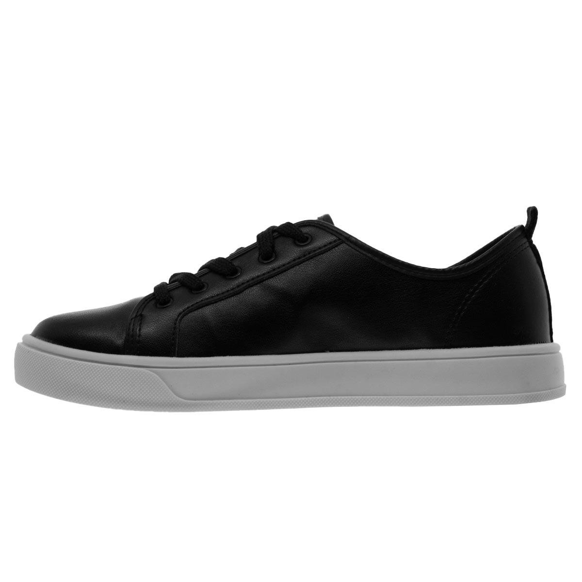 Tênis Casual Feminino Beira Rio 4294.106 Preto Preto 2