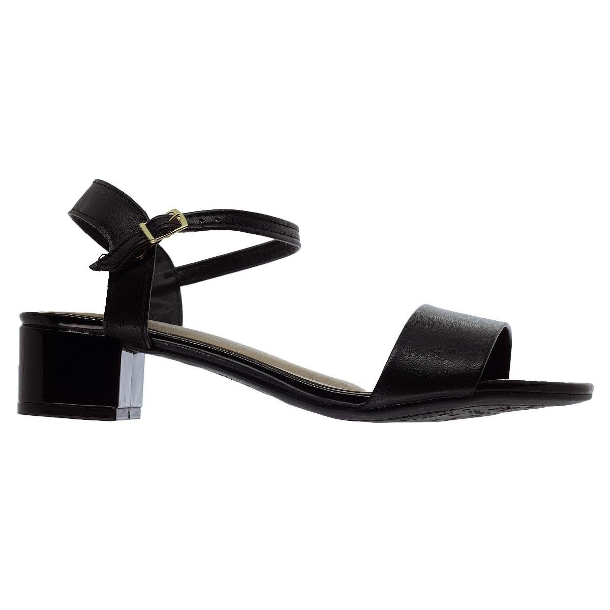 Sandália Feminino Moleca 5259.805 Preto