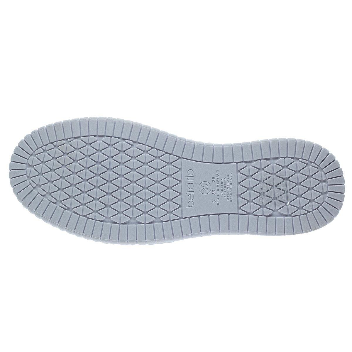 Tênis Casual Slip On Feminino Beira Rio 4316.101 Creme Creme 4