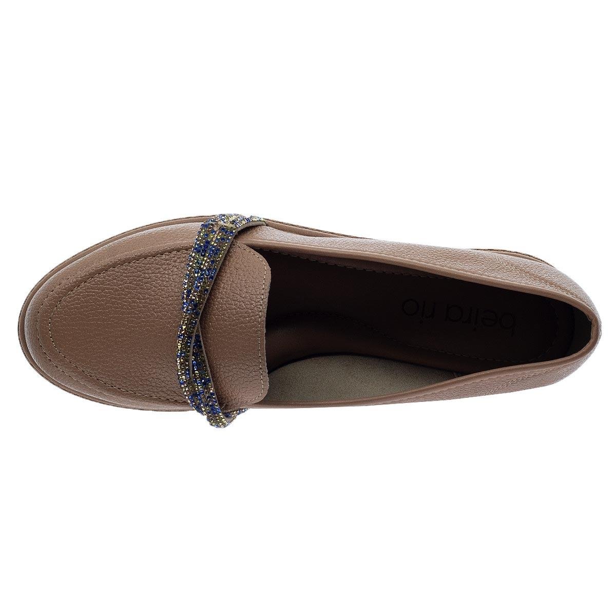 Sapato Mocassim Feminino Beira Rio 4312.102 Nude Nude 3