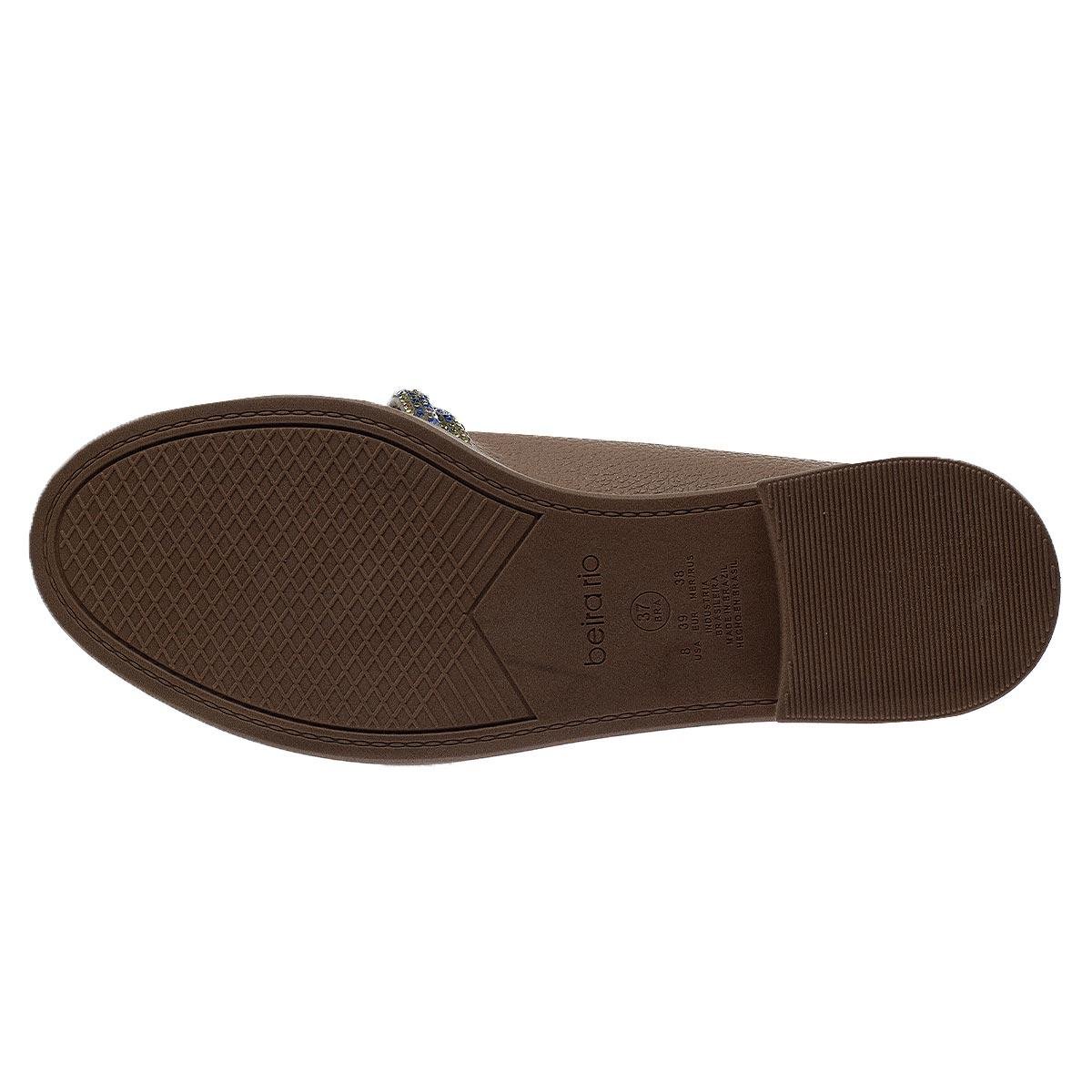Sapato Mocassim Feminino Beira Rio 4312.102 Nude Nude 4