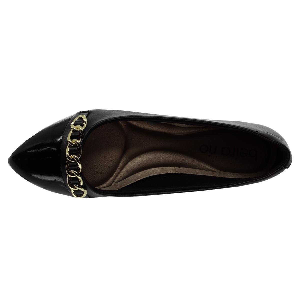 Apatilha Feminina Beira Rio 4136.1106 Preto Preto 3