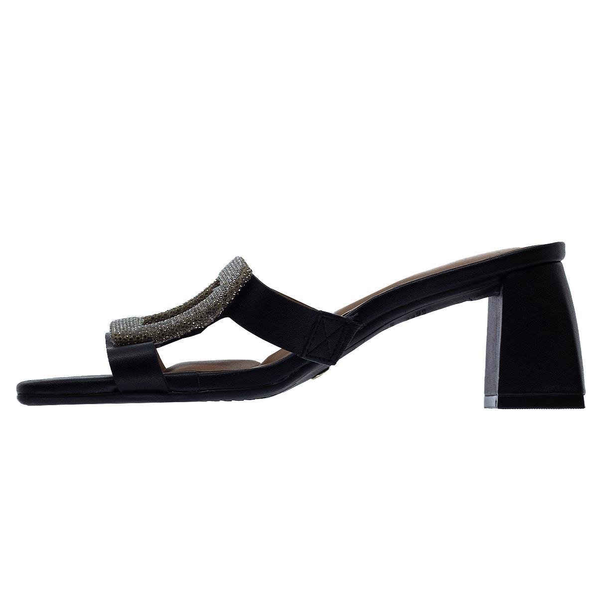 Tamanco Feminino Vizzano 6500.103 Preto Preto 2
