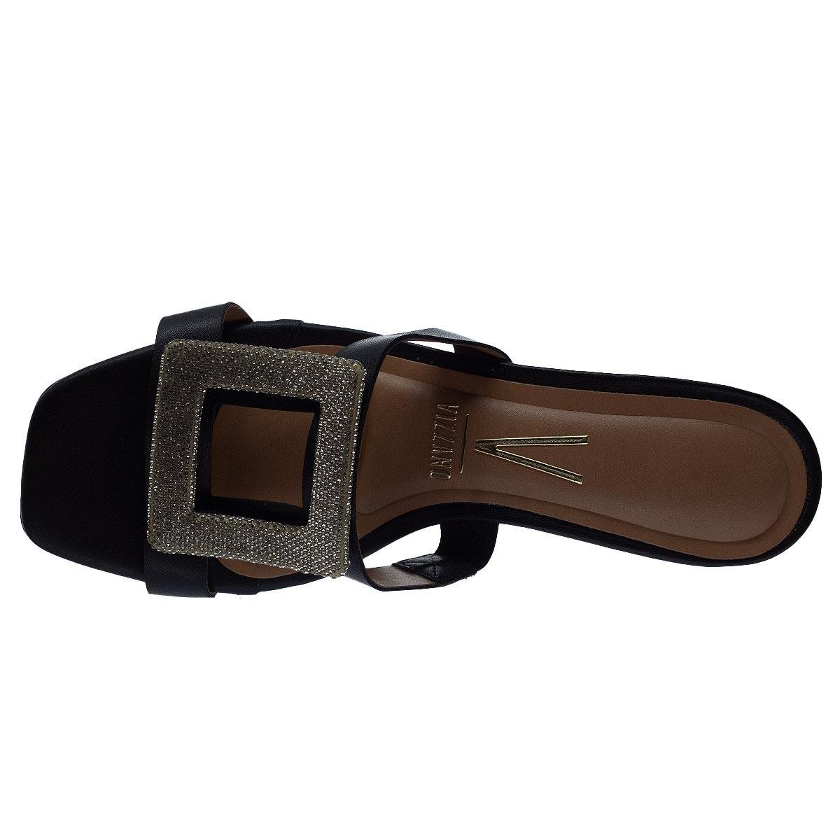Tamanco Feminino Vizzano 6500.103 Preto Preto 3