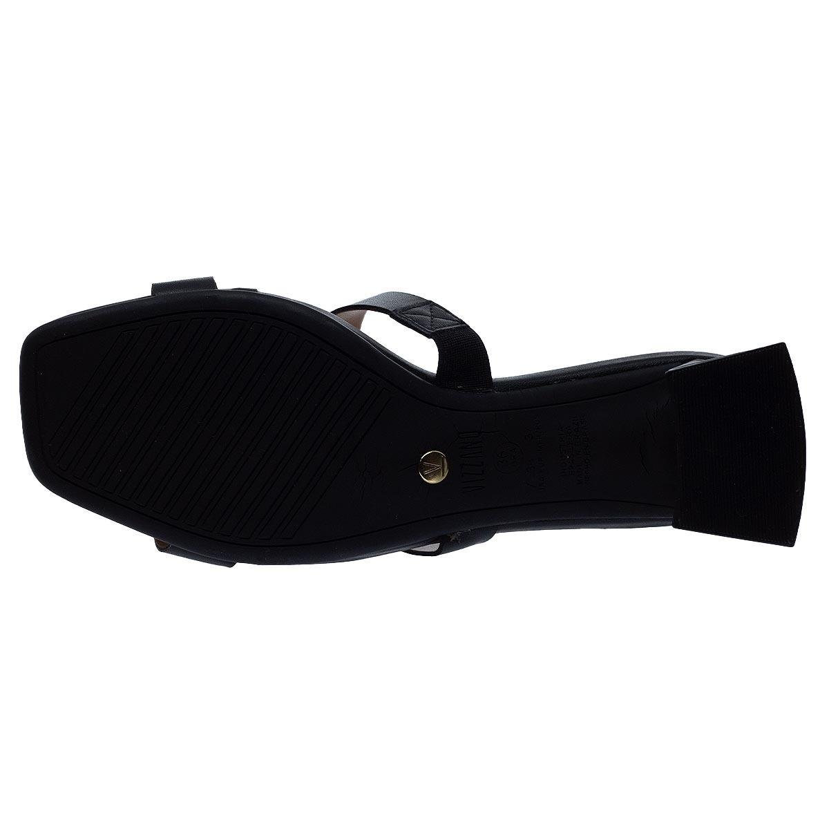Tamanco Feminino Vizzano 6500.103 Preto Preto 4