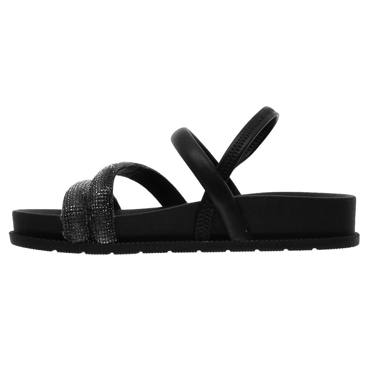 Sandália Papete Feminino Mississipi MB072 Preto Preto 2