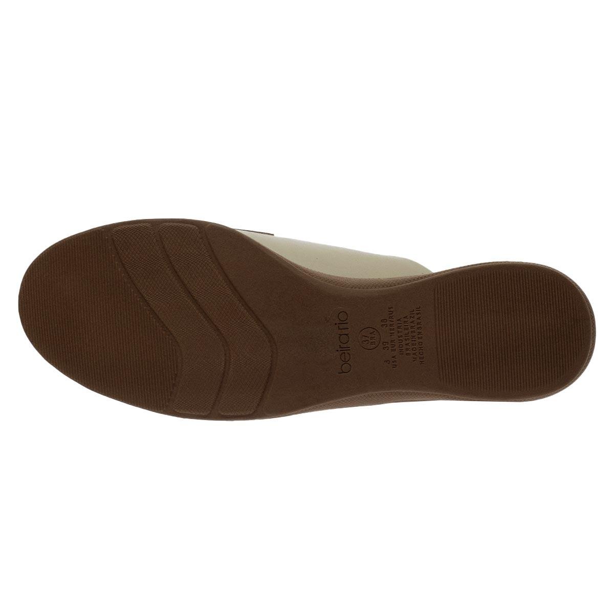Mule Beira Rio 4315.100 Creme Creme 4