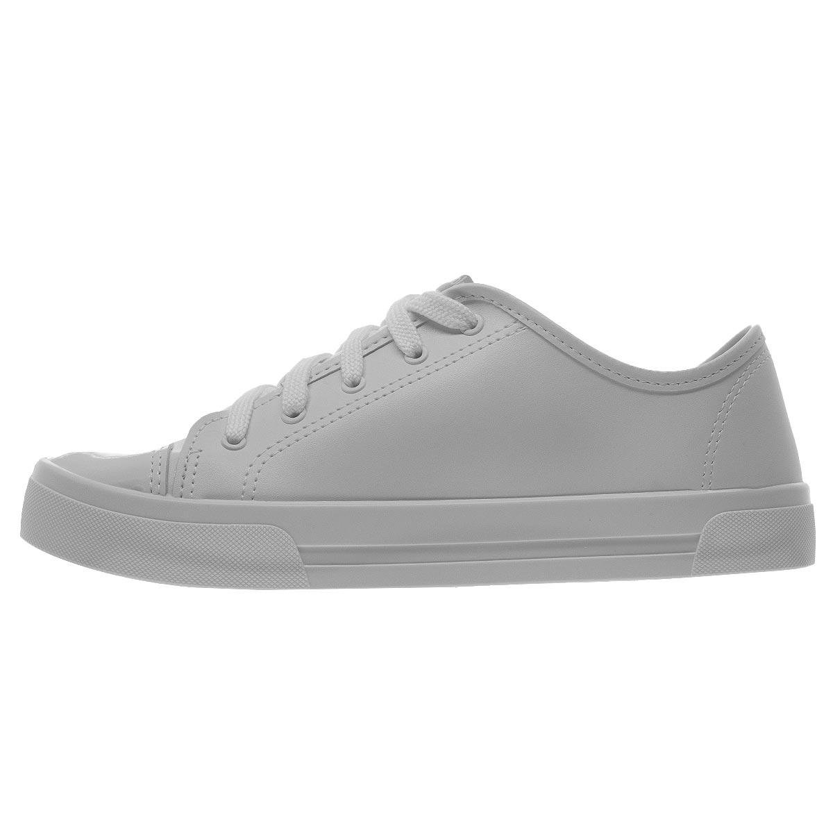 Tênis Casual Feminina Moleca 5667.341 Branco Branco 2