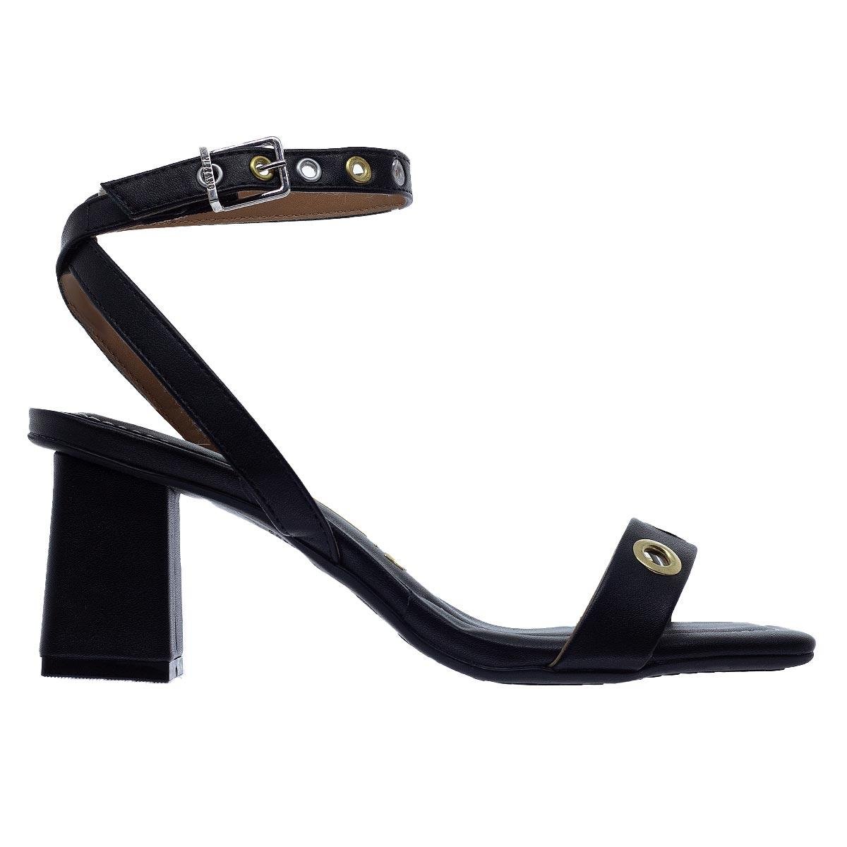 Sandália Salto Bloco Feminina Vizzano 6455.129 Preto