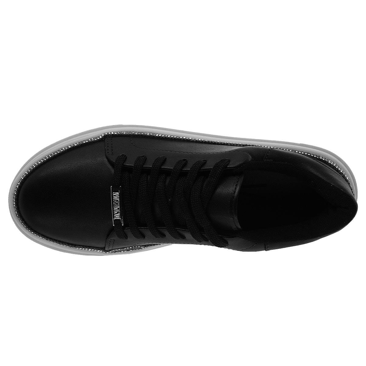 Tênis Casual Feminino Vizzano 1339.517 Preto Preto 3