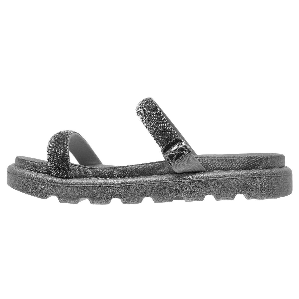 Tamanco Papete Feminino Vizzano 6459.310 Prata Prata 2