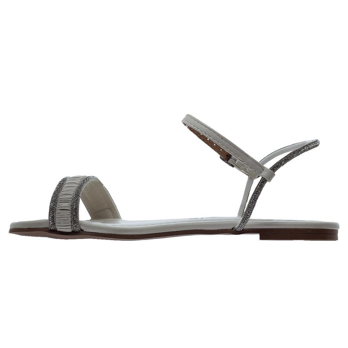 Sandália Rasteira Feminino Vizzano 6235.1702 Offwhite Off White 2