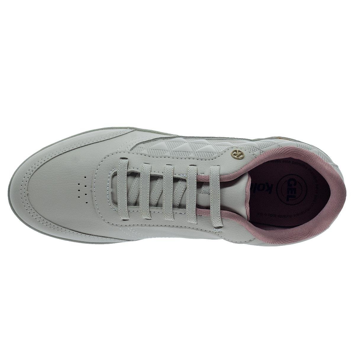Tênis Casual Feminino Kolosh C3841 Bege Bege 3