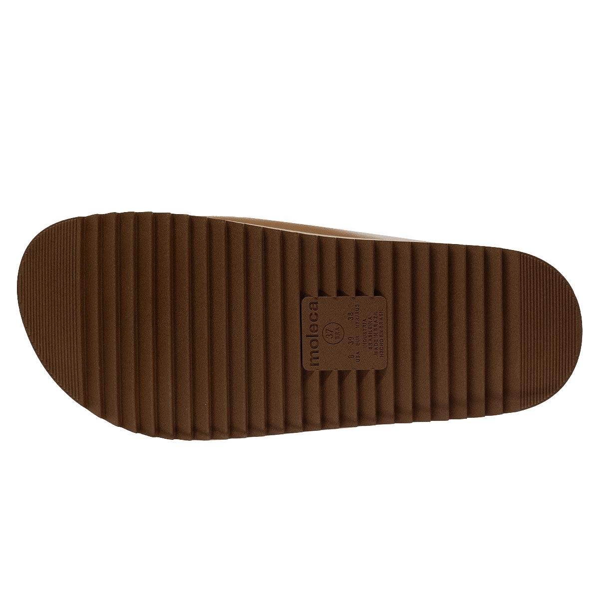 Tamanco Papete Feminina Moleca 5500.105 Camel Camel 4
