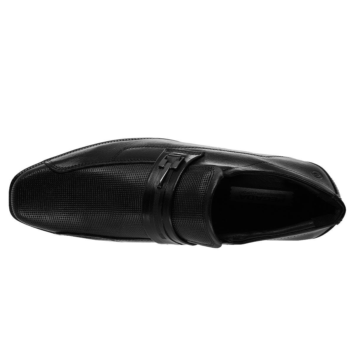 Sapato Social Masculino Pegada 126506 Preto Preto 3