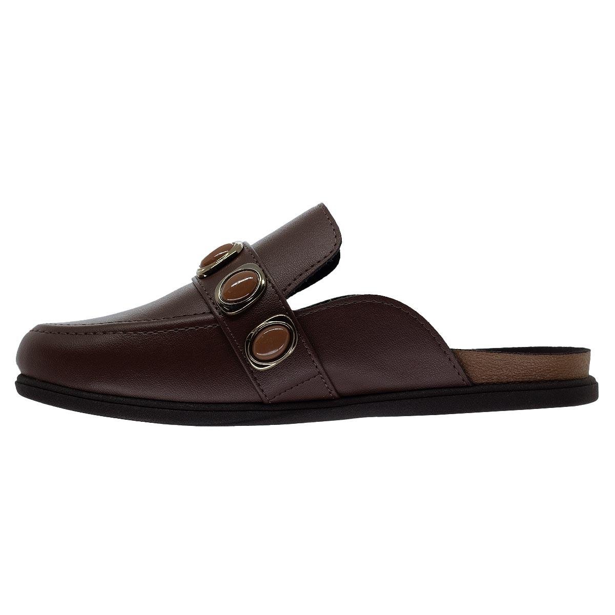Mule Moleca 5826.104 Marrom Marrom 2