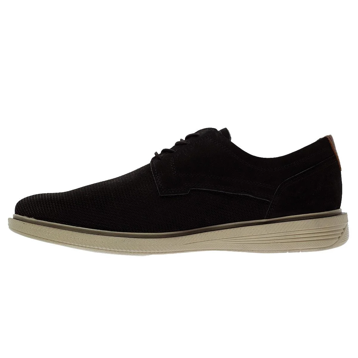 Sapato Social Nobuck Masculino Pegada 126106 Preto Preto 2