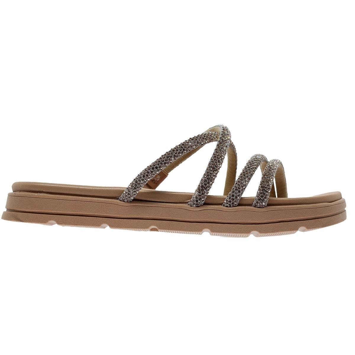 Tamanco Casual Papete Feminino Moleca 5490.112 Rose